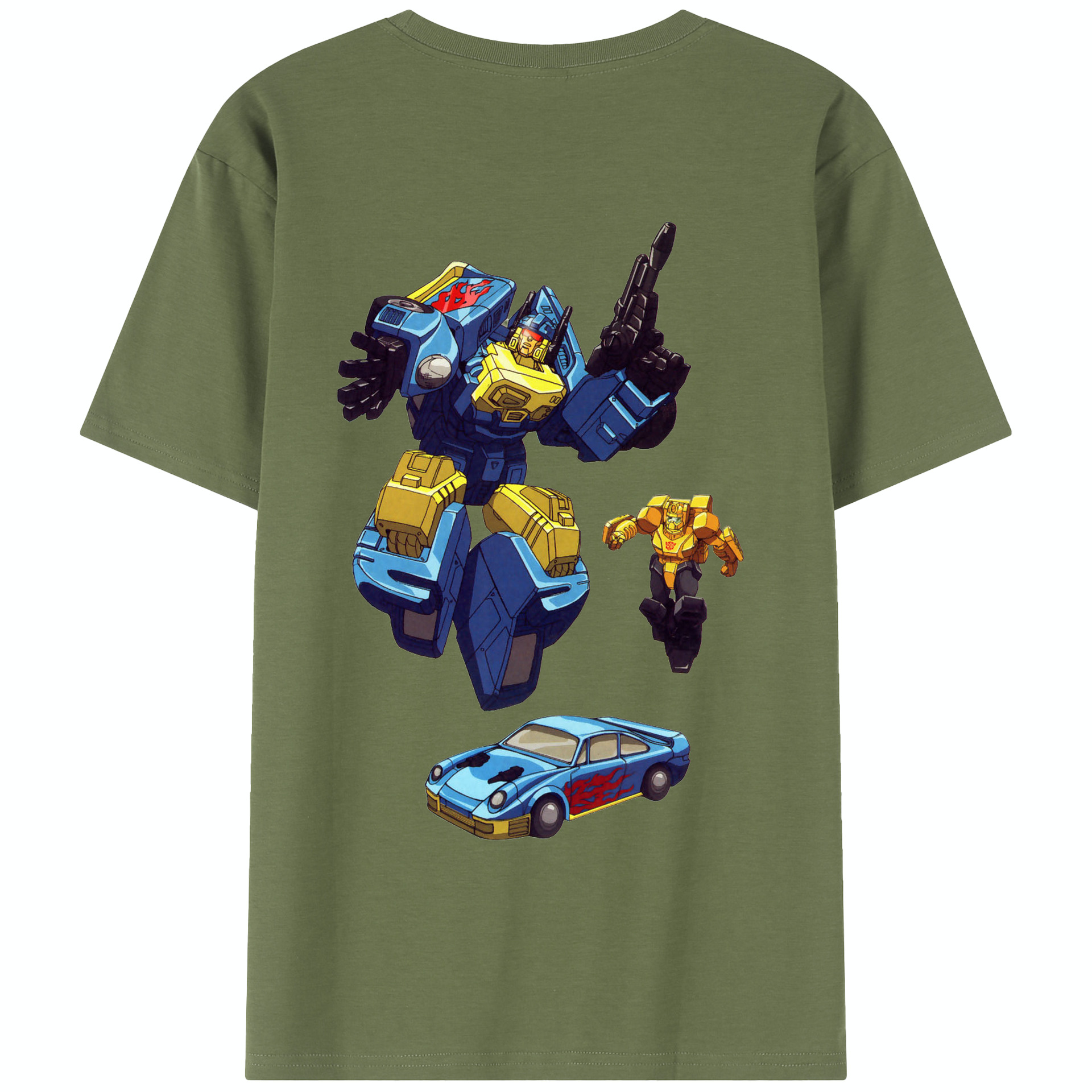 （画像用）  綿100％半袖Tシャツ（背面プリント）